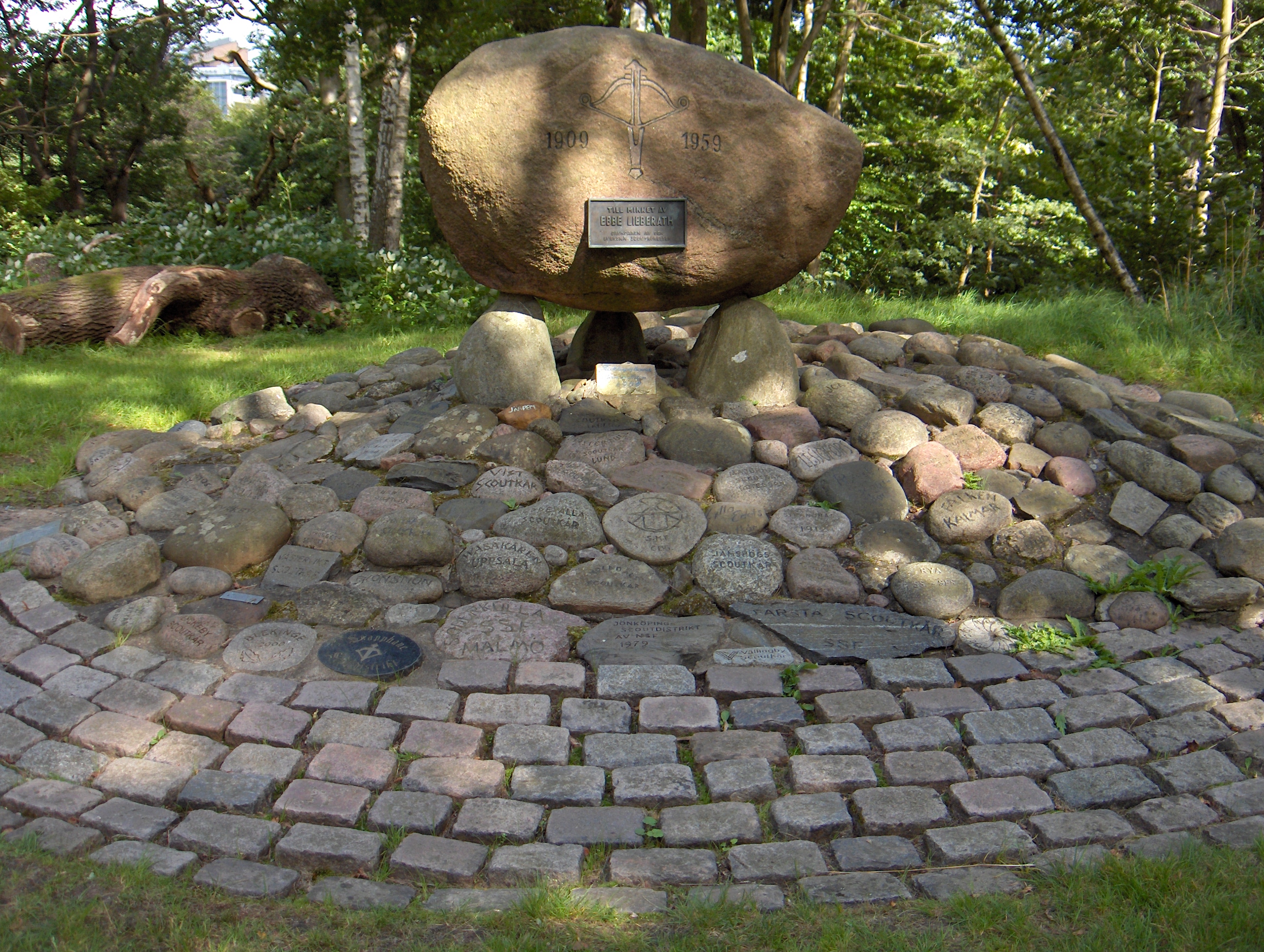 Slottsskogsparken, scout
