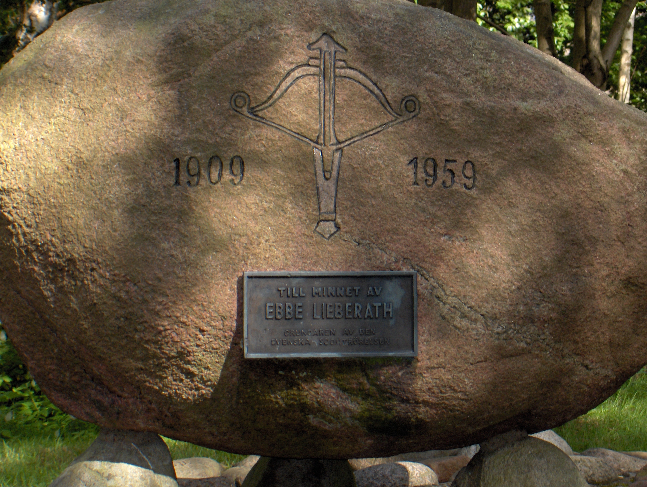 Slottsskogsparken, scout